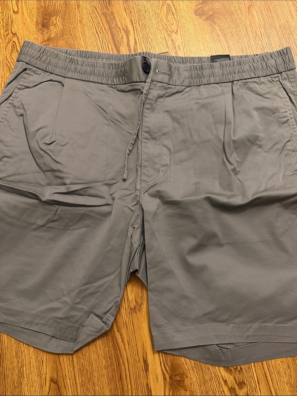 H&M Men's Athletic Drawstring Shorts - Gray